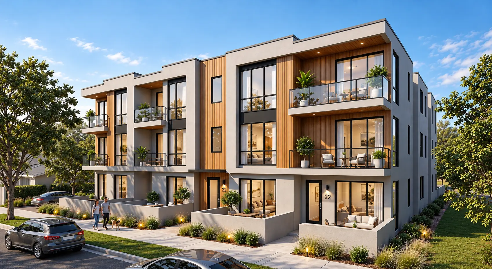 3d render apartment house vienna austria 01