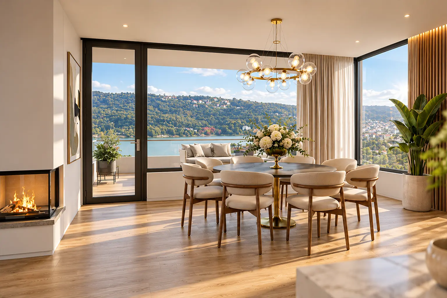 3d render interior oslo norway house