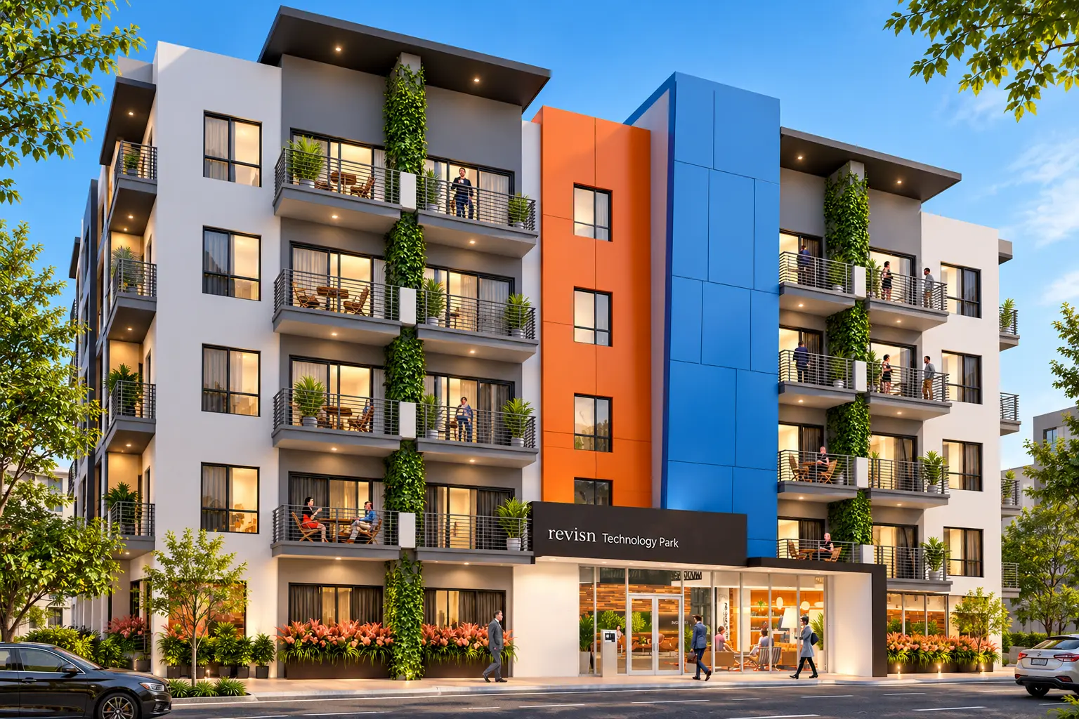 3d rendering exterior oregon america us